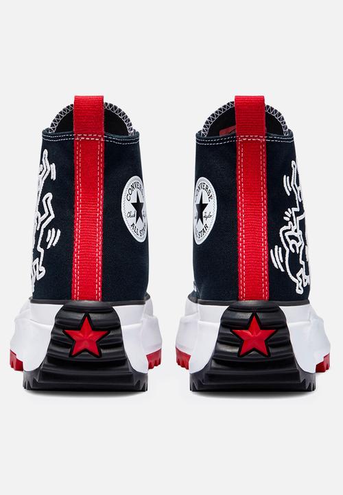 Converse - Converse X Keith Haring Run Star Hike High - black/white/red