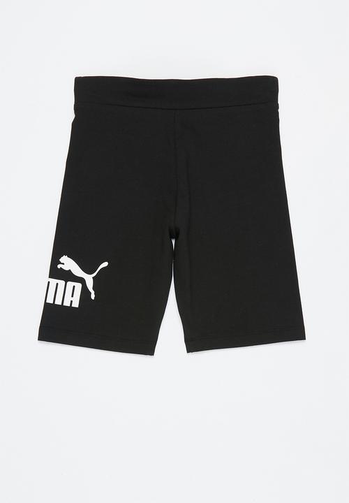 PUMA - Ess logo short tights - black