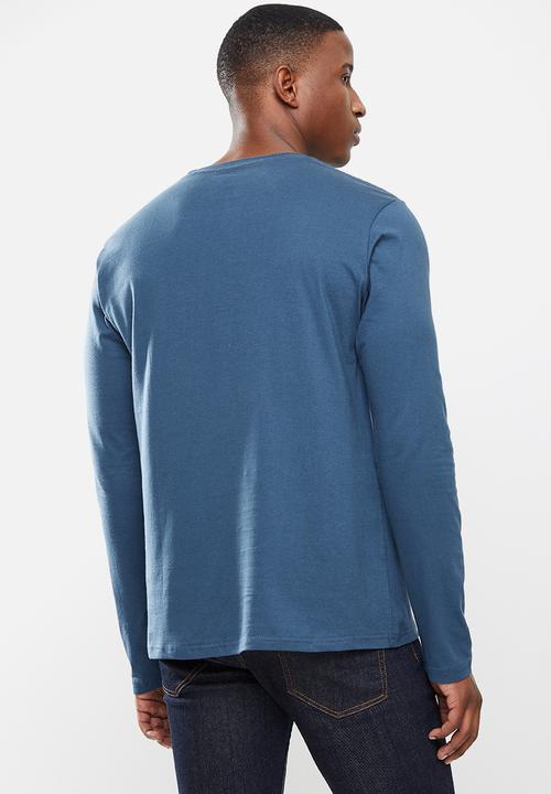 Salomon - Minimal long sleeve tee - dark denim