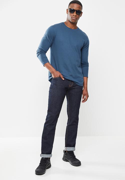 Salomon - Minimal long sleeve tee - dark denim