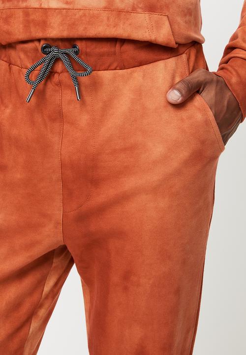 Flyersunion - Spectra-dye fleece jogger - orange