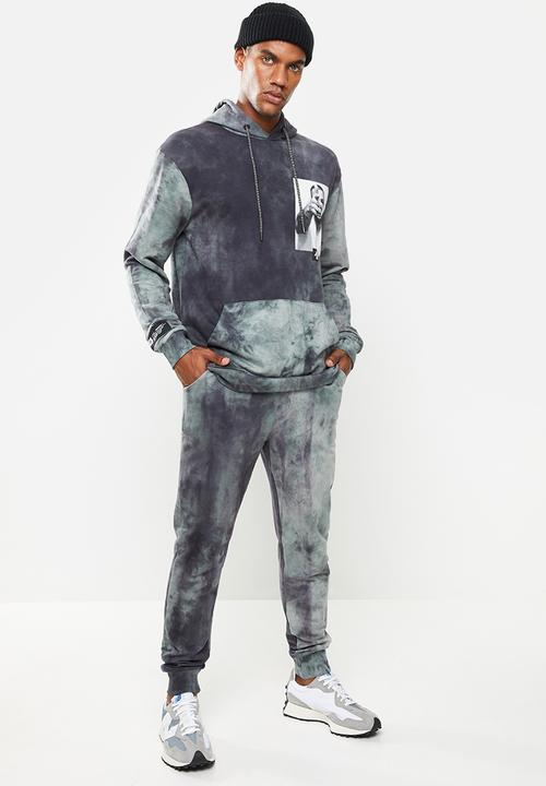 Flyersunion - Spectra-dye fleece jogger - charcoal