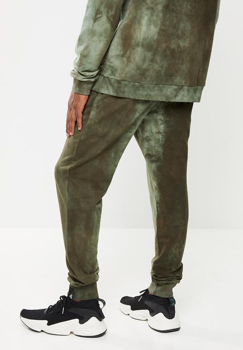 Flyersunion - Spectra-dye fleece jogger - olive