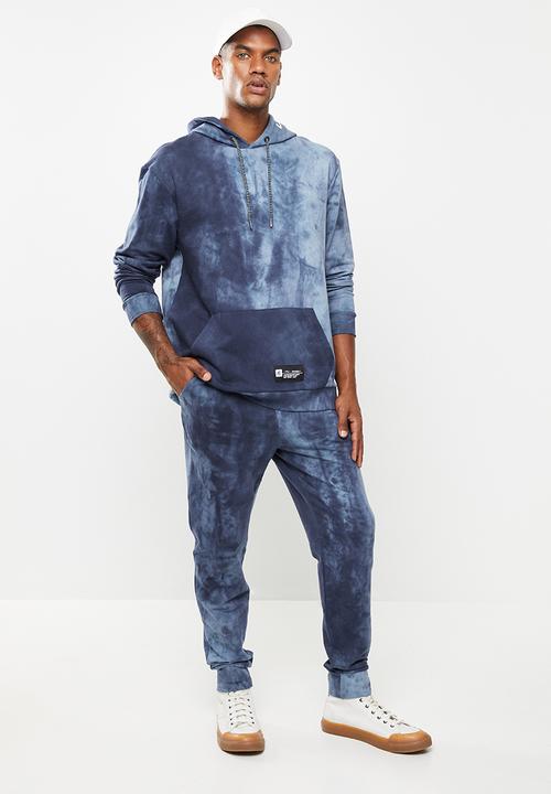 Flyersunion - Spectra-dye fleece jogger - navy