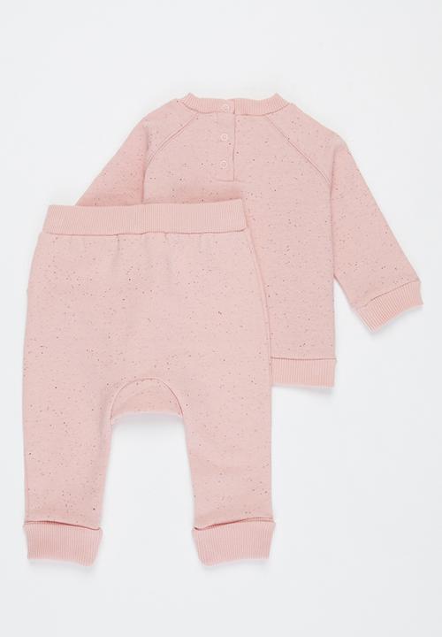 Cotton On - Harley and Tatum tracksuit - pink