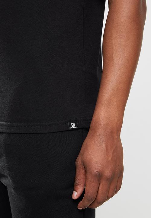 Salomon - Finish line short sleeve tee - black