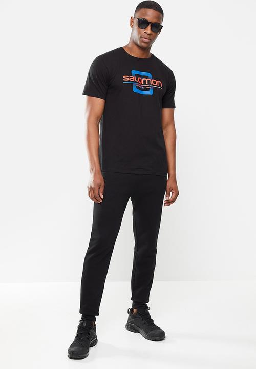 Salomon - Finish line short sleeve tee - black