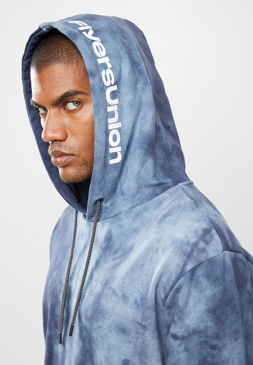 Flyersunion - Spectra-dye fleece hoodie - navy