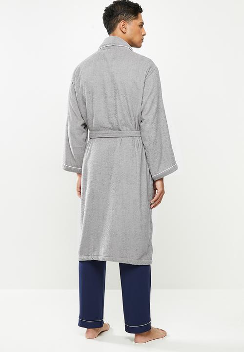 STYLE REPUBLIC - Towelling robe - grey