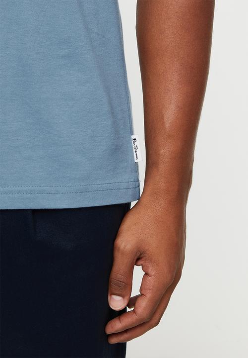 Ben Sherman - Crop guitar tee - blue