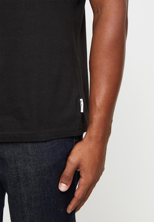 Ben Sherman - Crop guitar tee - black