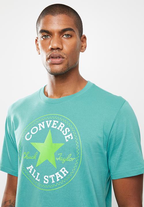 Converse - Chuck taylor patch graphic tee - harbor teal