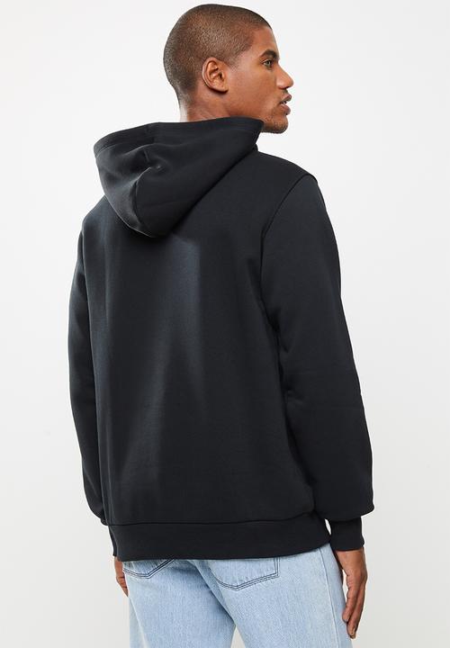 Converse - Splatter paint print pullover hoodie -  black