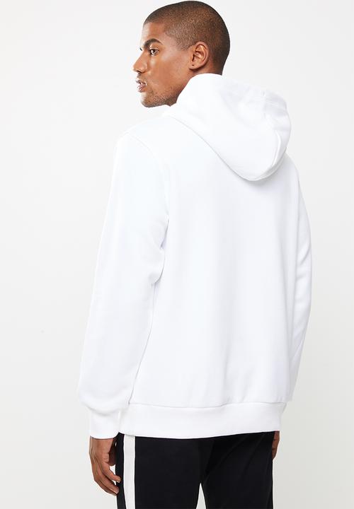 Converse - Splatter paint print pullover hoodie - white