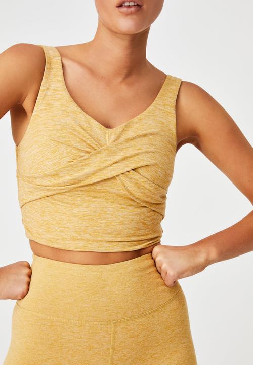 Cotton On - So peachy cross front vestlette - fall leaf marle