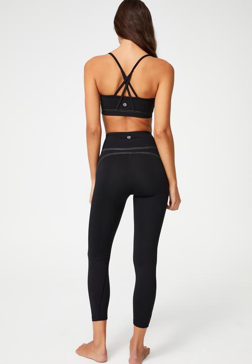 Cotton On - Stitched to perfection 7/8 tight - black
