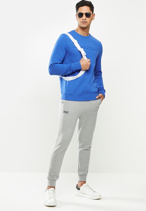 Aca Joe - Aca joe small logo jogger - grey 