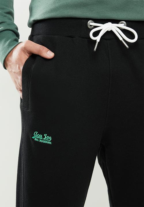 Aca Joe - Aca joe small logo jogger - black