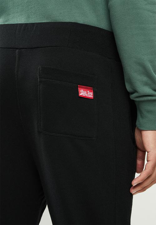 Aca Joe - Aca joe small logo jogger - black