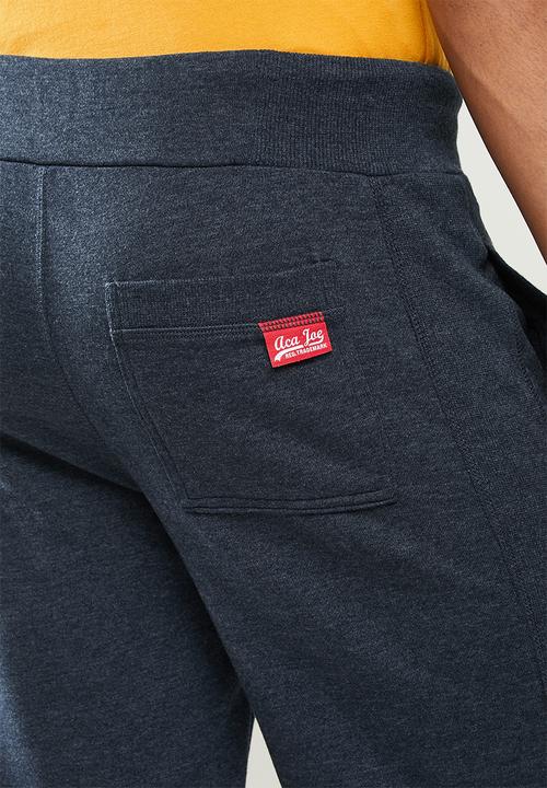 Aca Joe - Aca joe unbrushed 2.0 fleece shorts - navy 