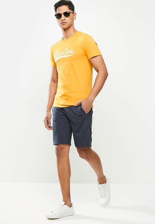 Aca Joe - Aca joe unbrushed 2.0 fleece shorts - navy 