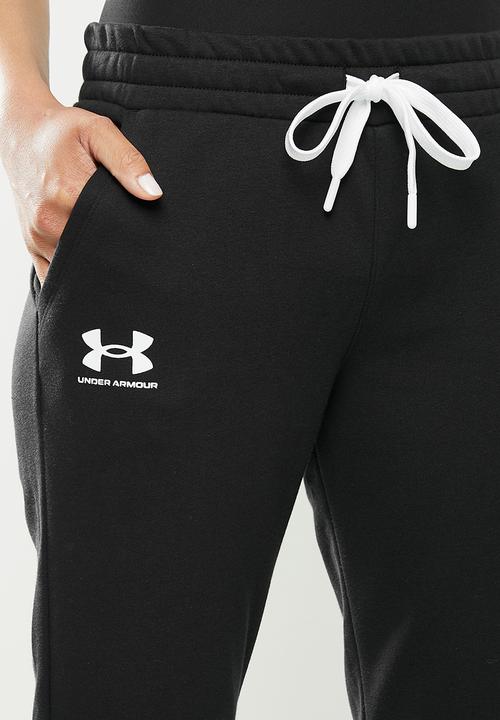 Under Armour - Rival fleece joggers - black