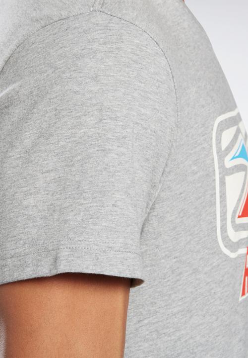 Reebok - Cl soft edge tee - grey melange