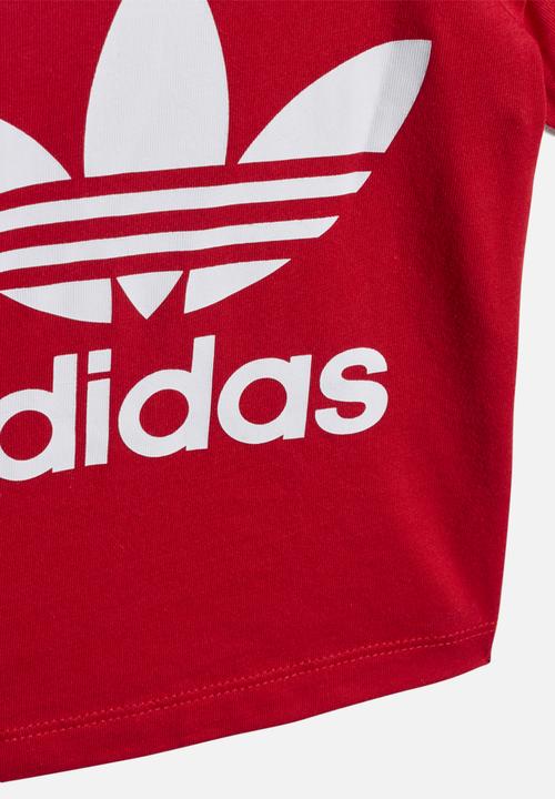adidas Originals - Trefoil tee - red 