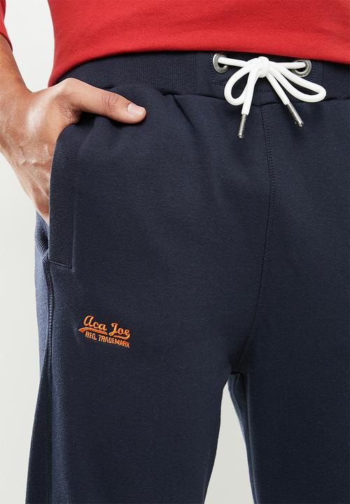 Aca Joe - Aca joe small logo jogger - navy