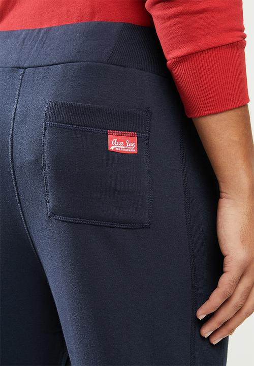 Aca Joe - Aca joe small logo jogger - navy