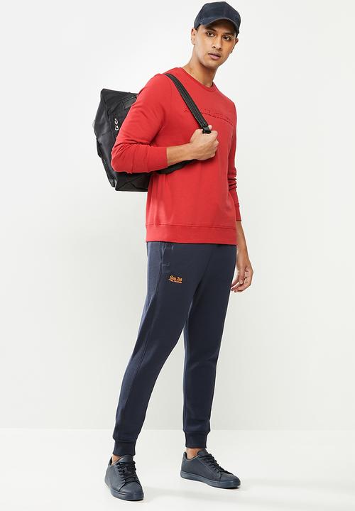 Aca Joe - Aca joe small logo jogger - navy