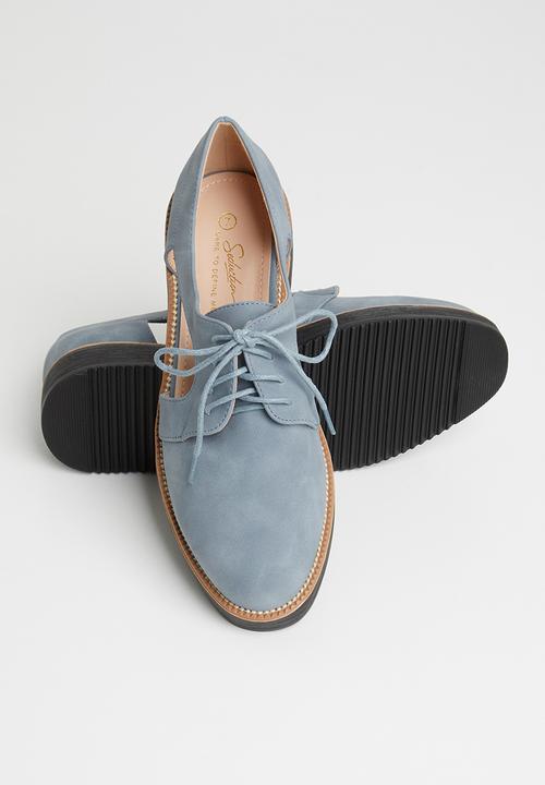 Seduction - Laser cut brogue - blue