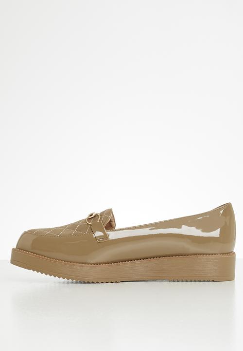 Seduction - Quilted chain loafer - taupe