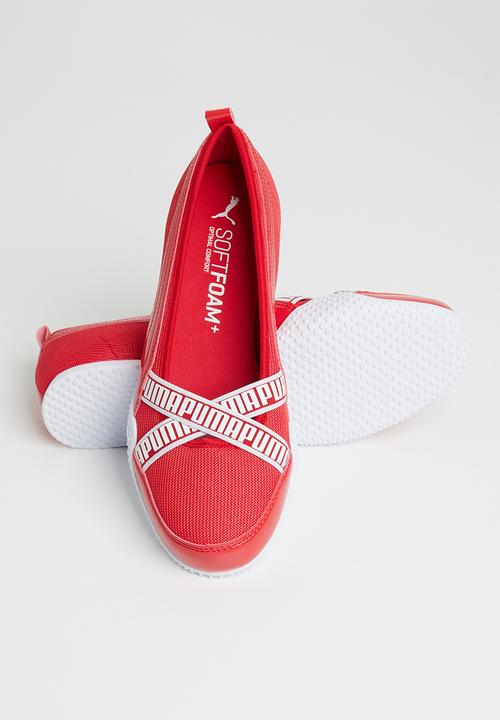 PUMA - Bella ballerina p - high risk red-high risk red