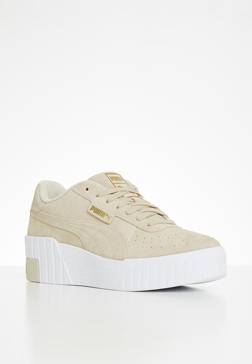 PUMA - Cali wedge soft wild wn's - eggnog-puma white-puma team gold