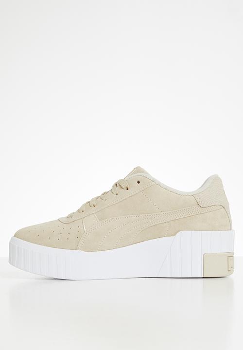 PUMA - Cali wedge soft wild wn's - eggnog-puma white-puma team gold