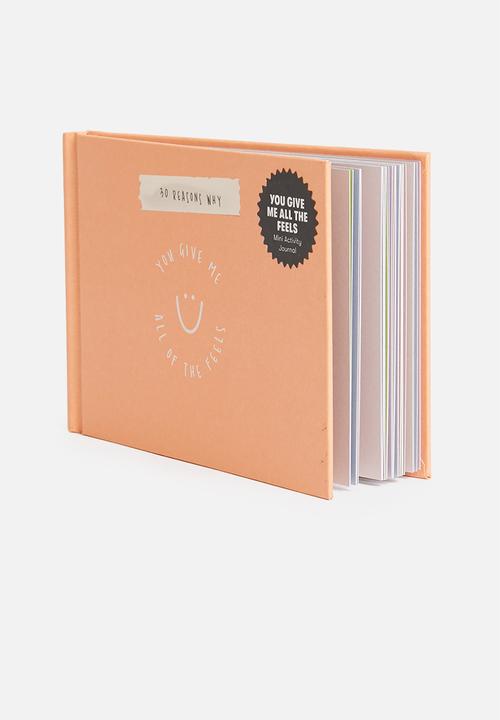 Typo - Mini activity journal - all the feels