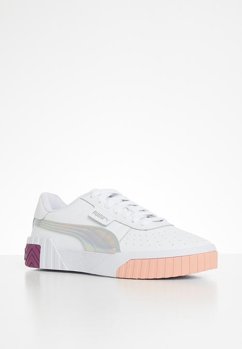 PUMA - Cali bubble jr sneakers -  white