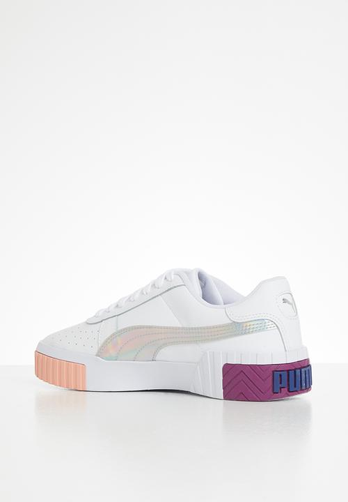 PUMA - Cali bubble jr sneakers -  white