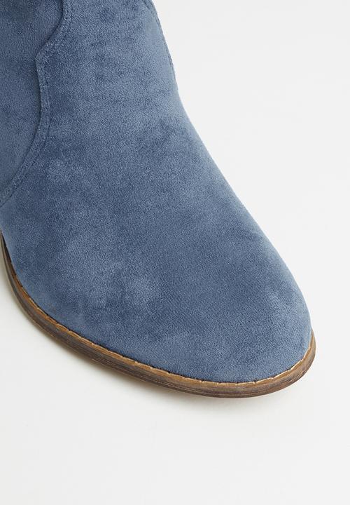 Seduction - Western ankle boot - petrol blueDNU