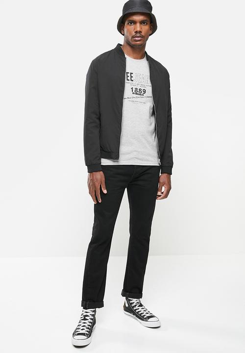 Lee  - Never dies tee - grey