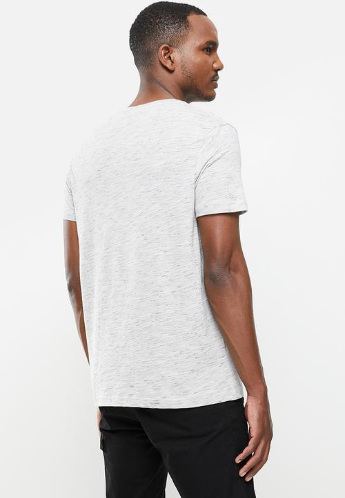 Lee  - Cracked tee - black & white