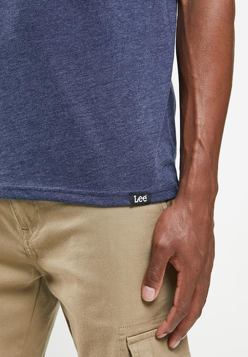 Lee  - Manufactured perfection tee - navy