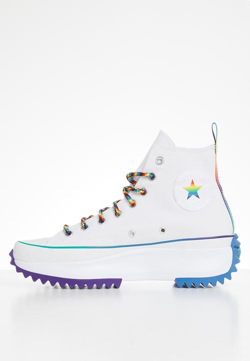 Converse - Run star hike find your pride high top hi - white/multi/white