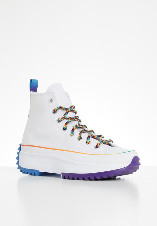 Converse - Run star hike find your pride high top hi - white/multi/white