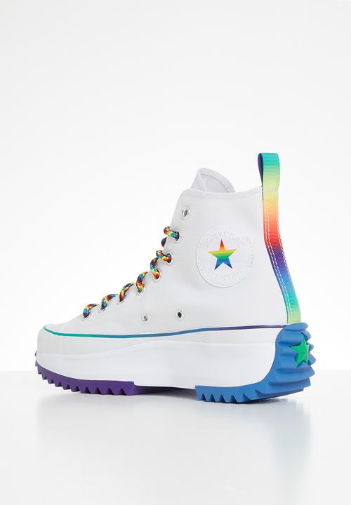 Converse - Run star hike find your pride high top hi - white/multi/white