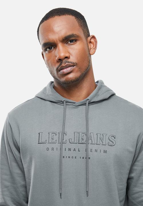 Lee  - Original denim hoodie - dark grey