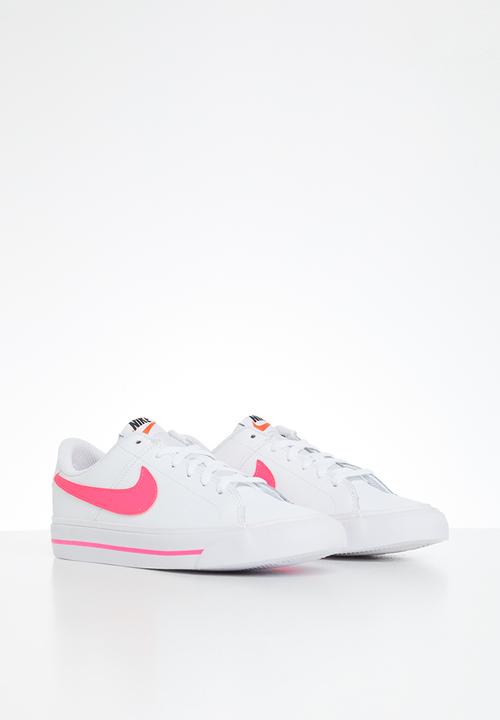 Nike - Nike court legacy - white & hyper pink