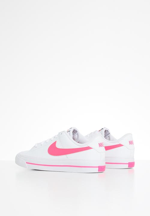 Nike - Nike court legacy - white & hyper pink