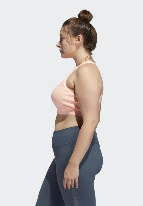 adidas Performance - Don't rest alphaskin padded bra - light flash orange